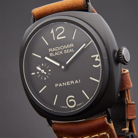 panerai radiomir black seal pam 292|panerai radiomir black.